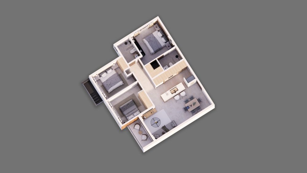 Apartment - Single (1) copy
